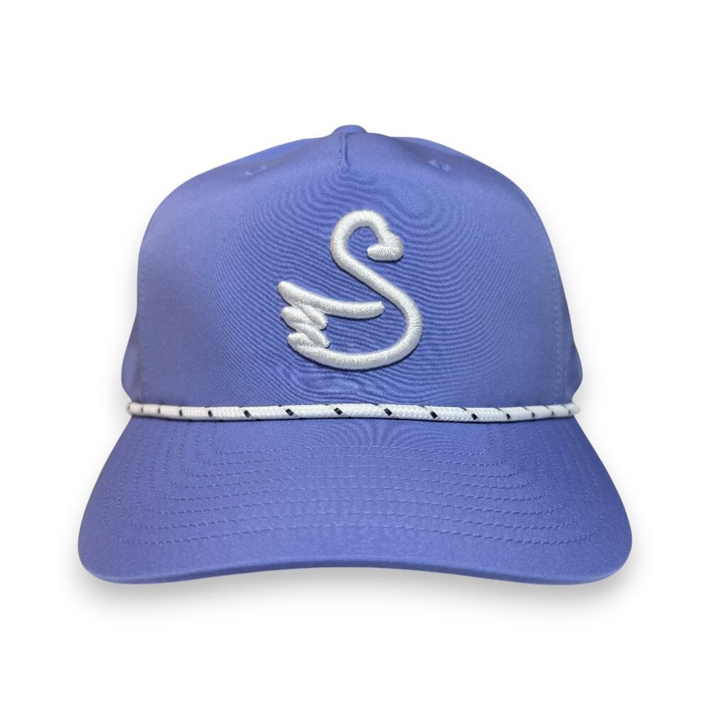 Swannies Golf Men's Lavender Snapback Hat OSFM